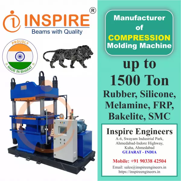 1200x1200 RUBBER MOLDING MACHINE MANUFACTURER IN Vapi