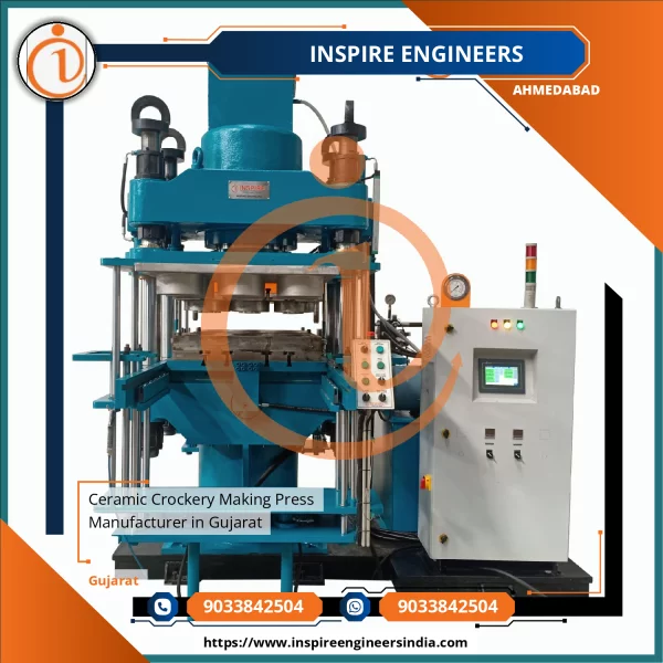 Ceramic Crockery Making Press Manufacturer In Gujarat