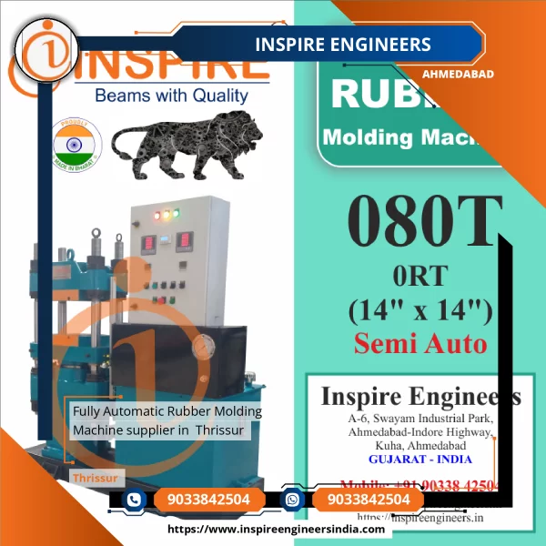 Fully Automatic Rubber Molding Machine Supplier In Thrissur
