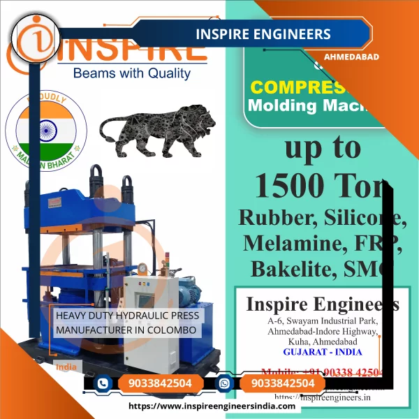 HEAVY DUTY HYDRAULIC PRESS MANUFACTURER IN COLOMBO
