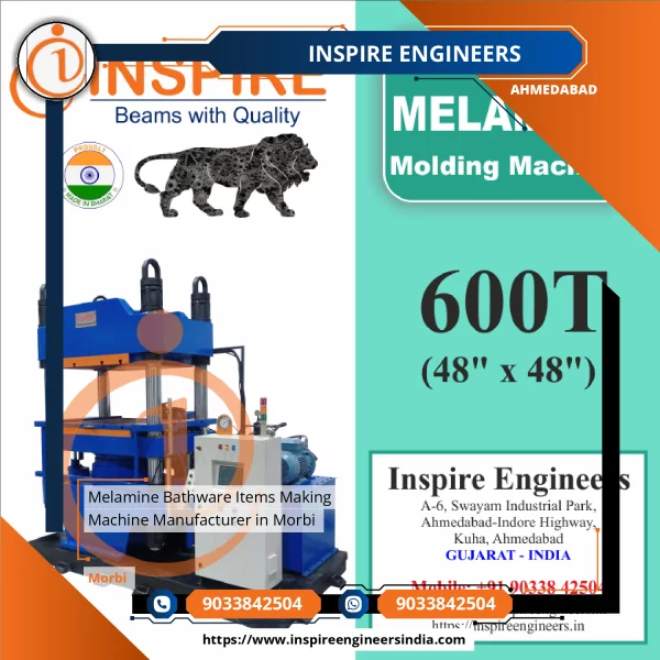Melamine Bathware Items Making Machine Manufacturer In Morbi