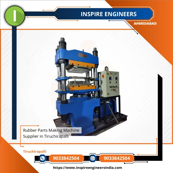 Rubber Parts Making Hydraulic Molding Machine With Control Panel Visible