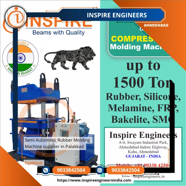 Semi Automatic Rubber Molding Machine Supplier In Palakkad