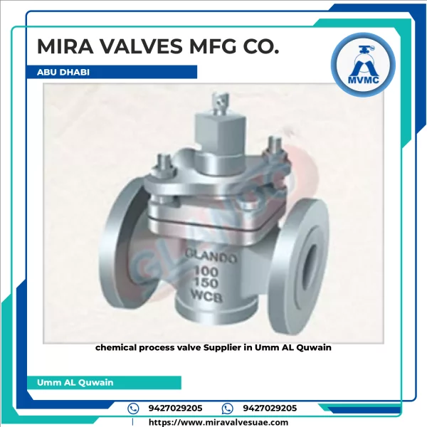 Chemical Process Valve Used In Industrial Piping System