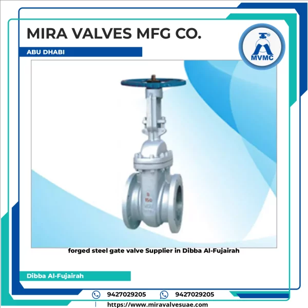 Forged Steel Gate Valve Showing Detailed Stem And Body Construction