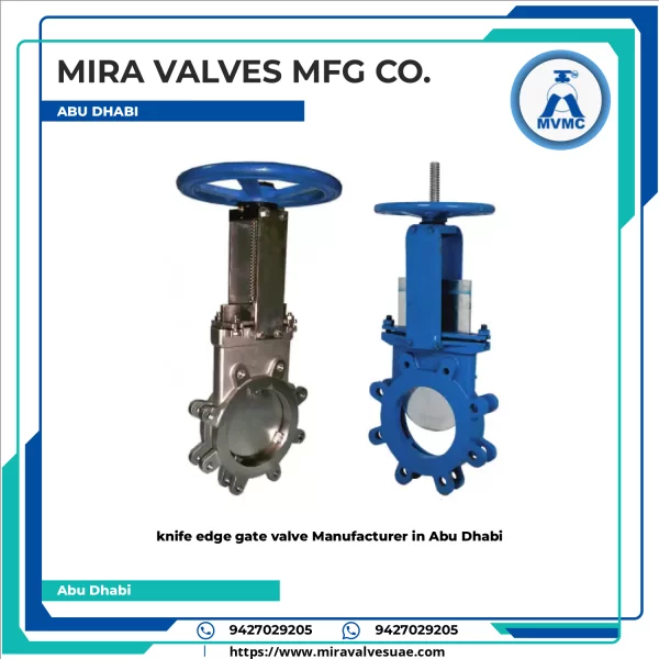Knife Edge Gate Valve Showing Sharp Sealing Edge And Robust Body Suitable For Heavy Industrial Use