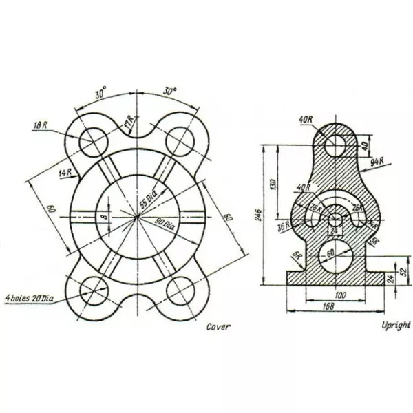 AutoCAD 2D Mechanical And Civil