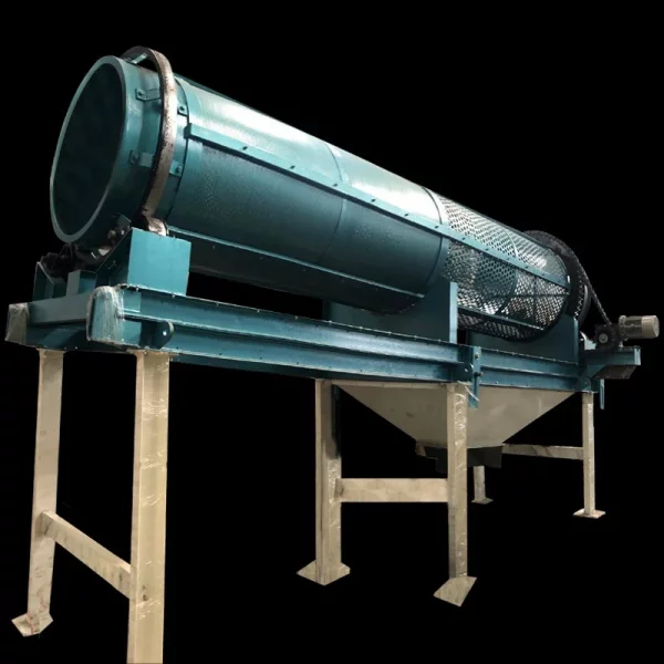 Rotary Drum Screen Machine Used In Industrial Material Handling