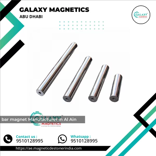 Bar Magnet Showing Polished Surface With Visible Magnetic Poles