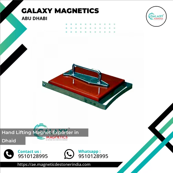 Hand Lifting Magnet Used For Manual Handling Of Ferrous Materials