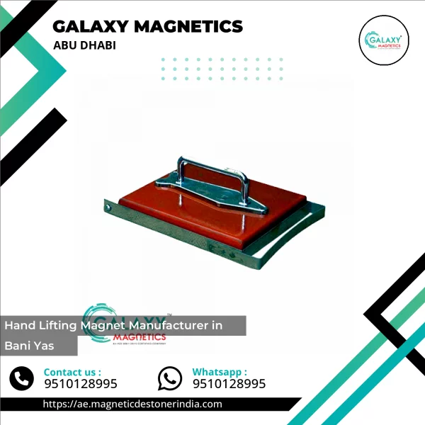 Hand Lifting Magnet Gripping Steel Plates For Industrial Material Handling