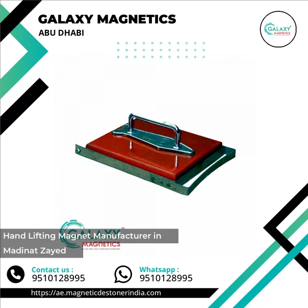 Hand Lifting Magnet Used In Industrial Metal Handling