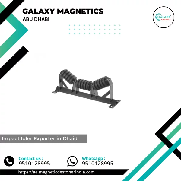Impact Idler Conveyor Component Designed For Shock Absorption