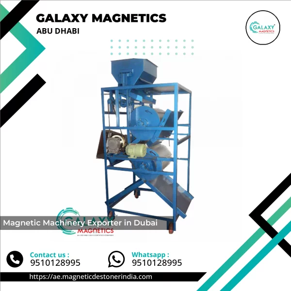 Industrial Magnetic Machinery Setup For Material Handling