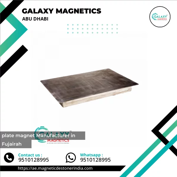 Industrial Plate Magnet Used In Bulk Material Handling