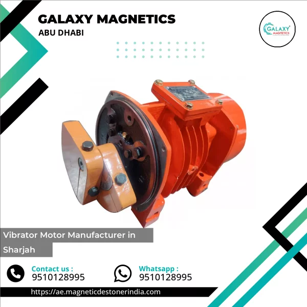 Angular Mounted Industrial Vibrator Motor Installed On Vibratory Screen