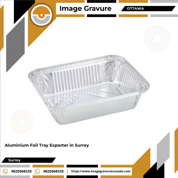 Aluminium Foil Tray Stacked Ready For Export