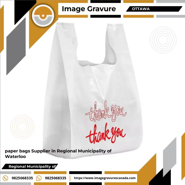 Stack Of Brown Paper Bags Ready For Retail Packaging