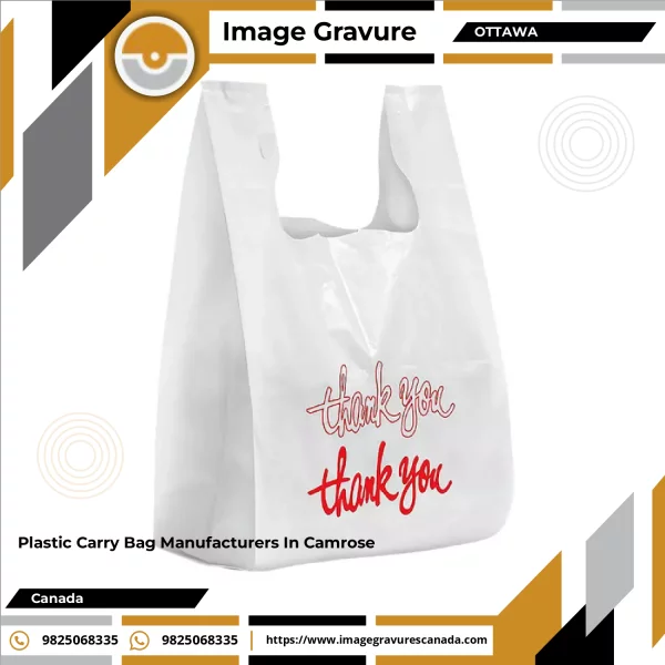 Plastic Carry Bag Manufacturers In Camrose