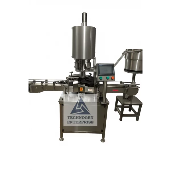 Technogen Automatic Pick And Place Screw Capping Machine For Kenyan Industries