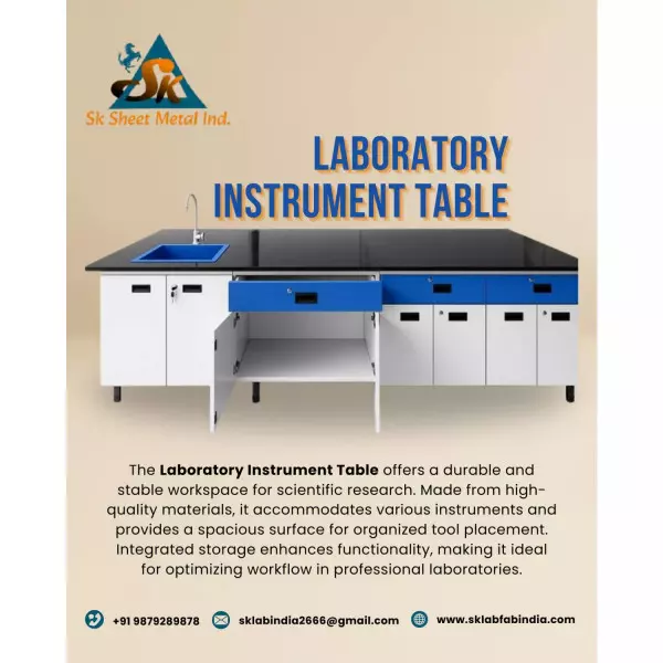 Laboratory Instrument Table
