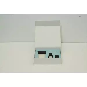 Cosmetic Packaging Boxes Stacked Showing Various Sizes And Designs