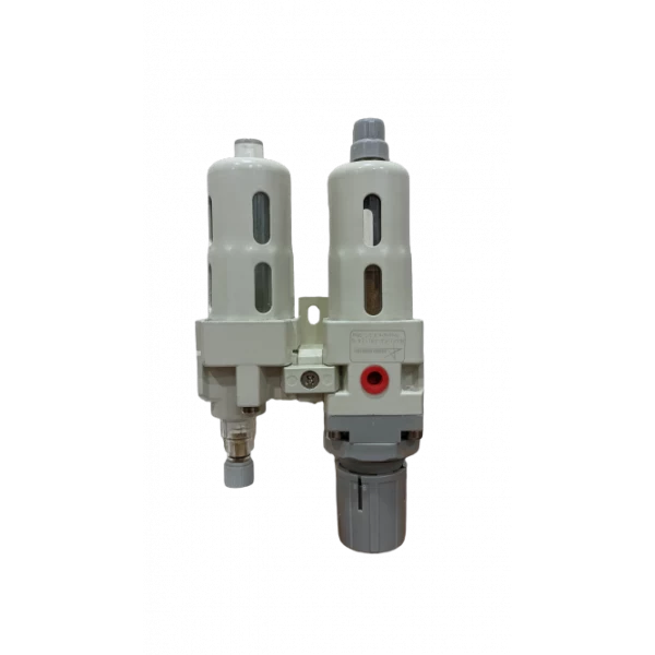 F.R.L. With Gauge & Plastic Cover/Aluminium