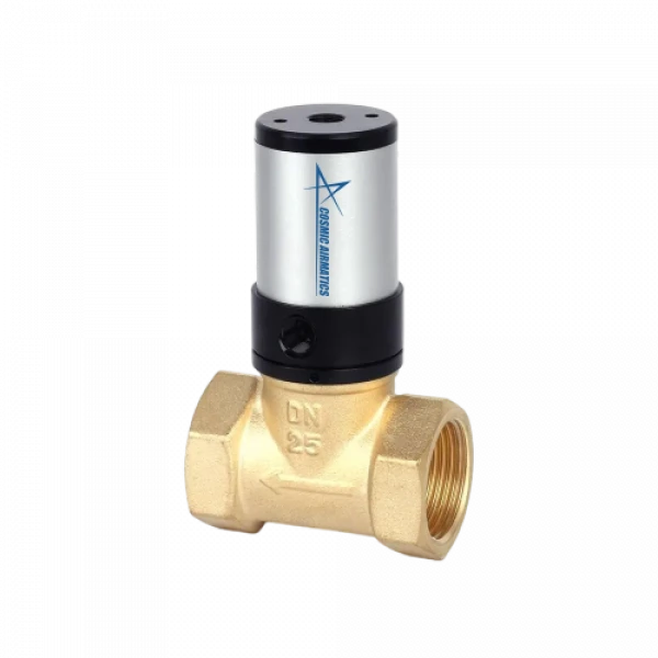 Single Acting Pilot Operated Valve ( Brass)