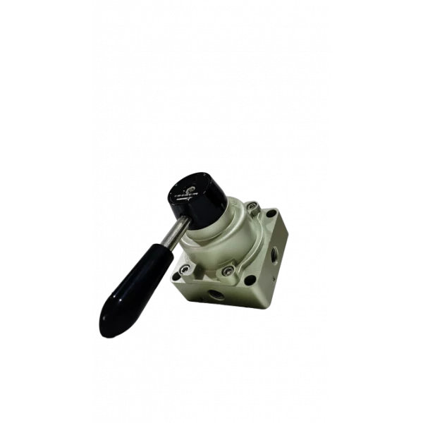 Disk Rotary Valve Showing Metal Body With Rotating Disk Component