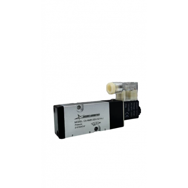 Namur Solenoid Valve Showing Compact Design Suitable For Actuator Mounting