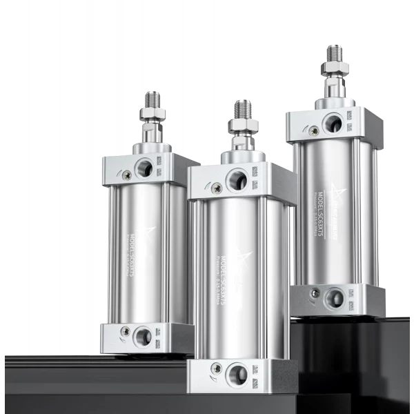 SC Pneumatic Cylinder Used In Industrial Automation Applications
