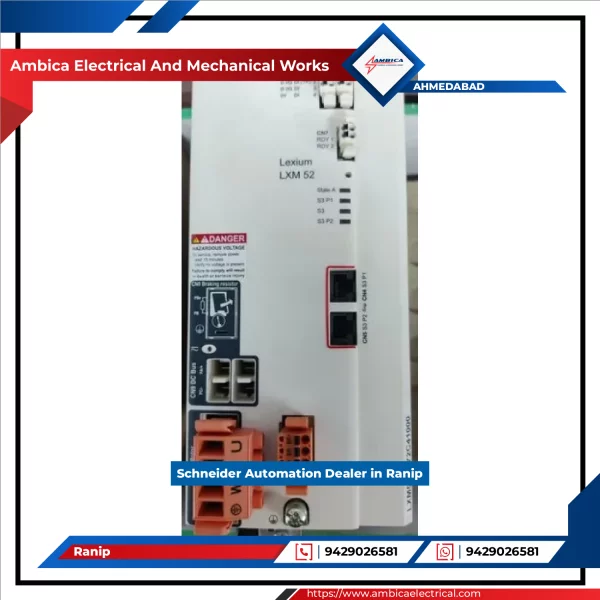 Schneider Automation Equipment Installed In Industrial Panel