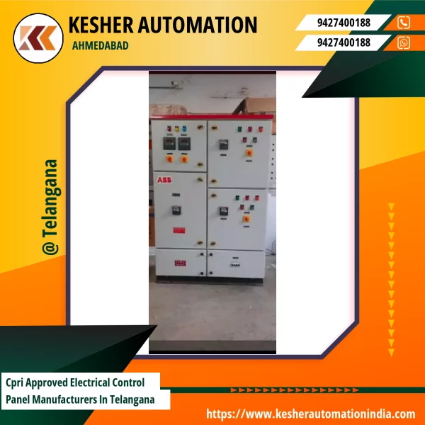 Cpri Approved Electrical Control Panel Manufacturers In Telangana