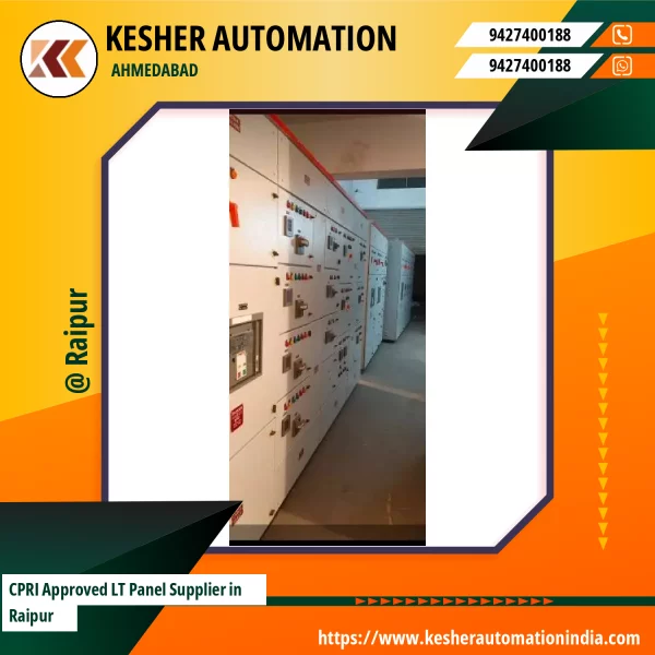 CPRI Approved Low Tension Electrical Control Panel For Industrial Use