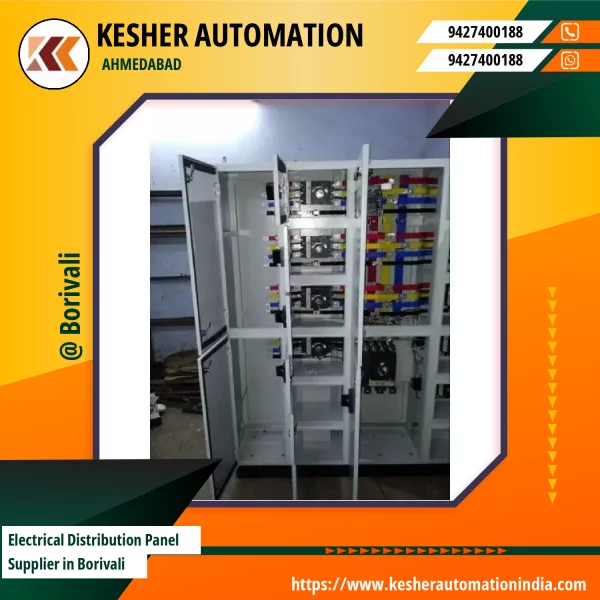 Industrial Electrical Distribution Panel Installed At Commercial Site