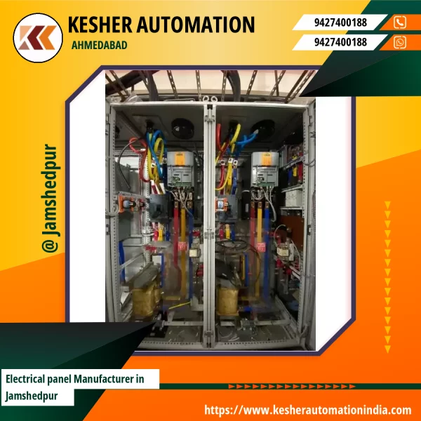Electrical Control Panel Installed Inside An Industrial Building