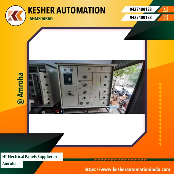 High Tension Electrical Panel Setup Showing Circuit Breakers And Control Units