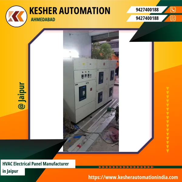 HVAC Electrical Panel Installed In Industrial Setting