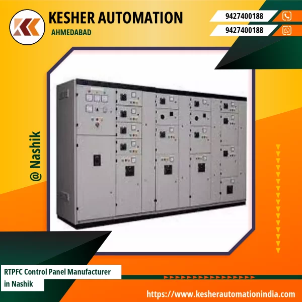 RTPFC Control Panel Showing Capacitor Banks And Automation Controls