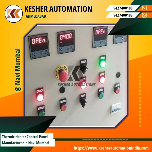 Thermic Heater Control Panel With Automated Temperature Regulation System