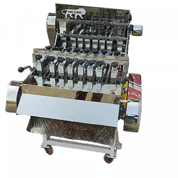 Eight Blades High Speed Cashew Cutting Machine
