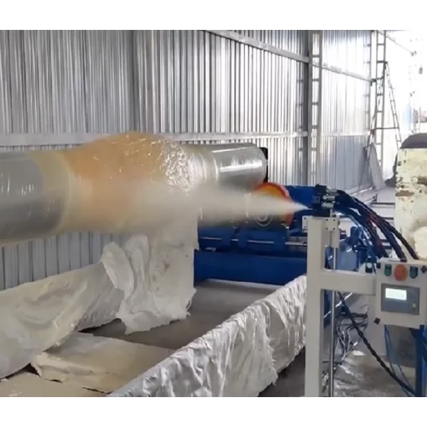 PUF Pipeline Coating Rotator Plant