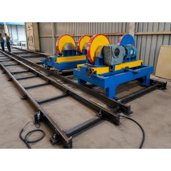 PUFF Coating Rotator With PUFF Spraying Trolley