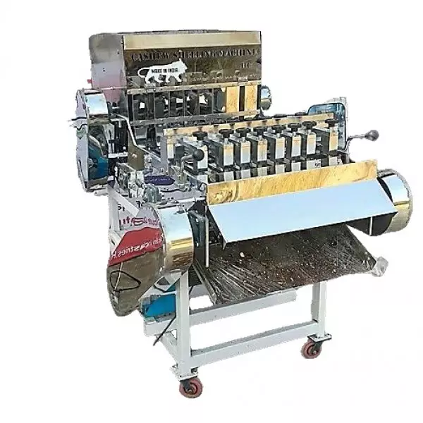 Ten Blades High Speed Cashew Cutting Machine