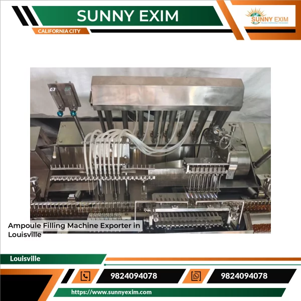 Ampoule Filling Machine Used In Pharmaceutical Packaging Line