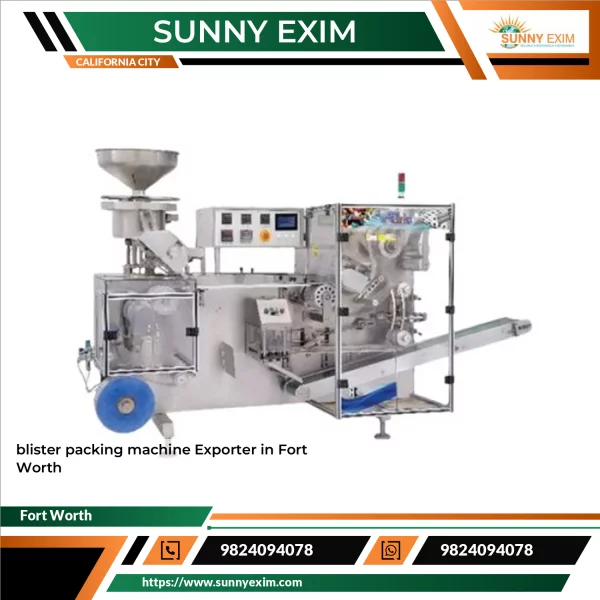 Blister Packing Machine Ready For Shipment In Warehouse