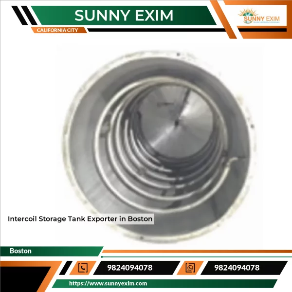 Intercoil Storage Tank With Visible Internal Coil System Designed For Controlled Temperature Storage