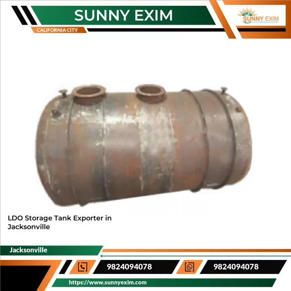 Light Diesel Oil Storage Tank Made Of Stainless Steel With Safety Fittings