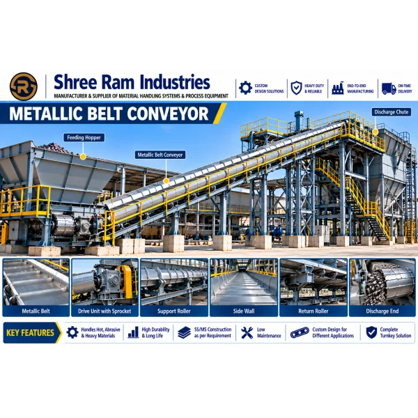 Project Expertise: Salt Washery • Coal Handling • Cement • Mining • Agro • Glass • Industrial Process Plants Complete Solution: Design → Manufacturing → Supply → Erection → Installation → Commissioning