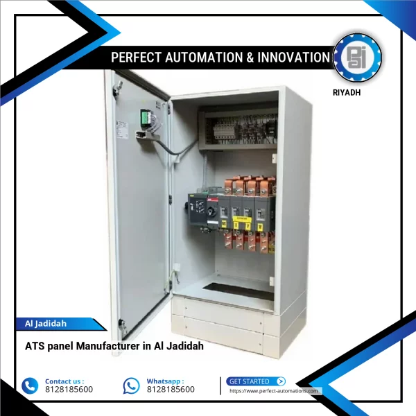 Automatic Transfer Switch Panel Installed For Industrial Power Management